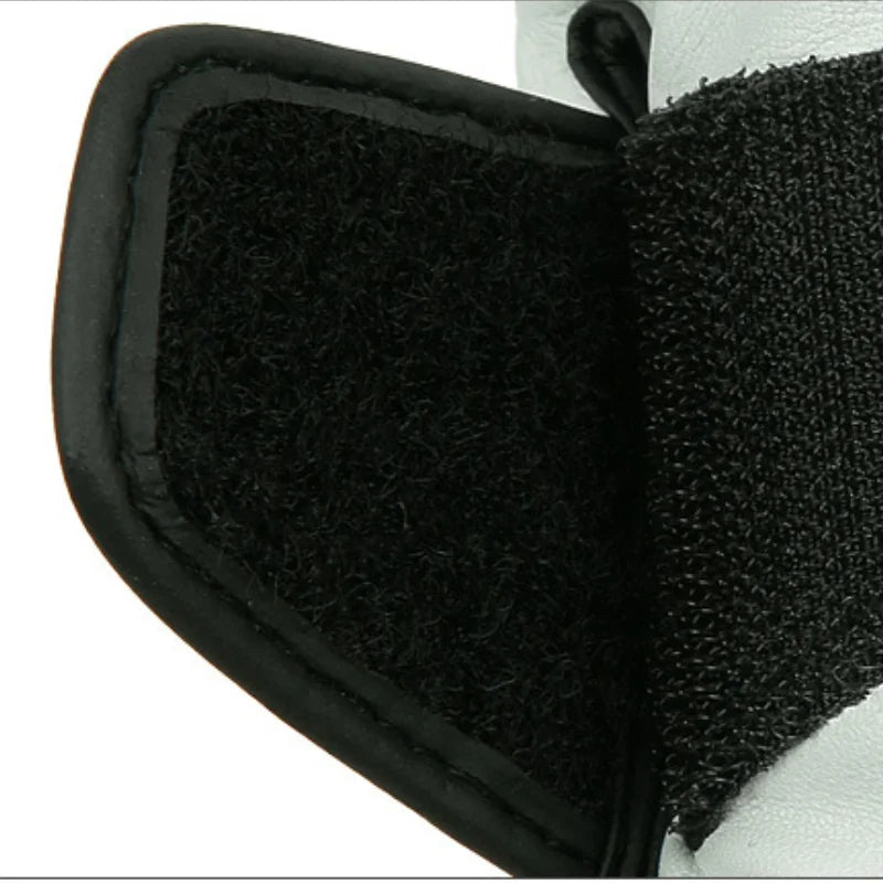 Men Golf Gloves Kid White Cape Genuine Leather Sport Hand Glove Wear Breathable Skid-proof Single Left Right Handed ST025