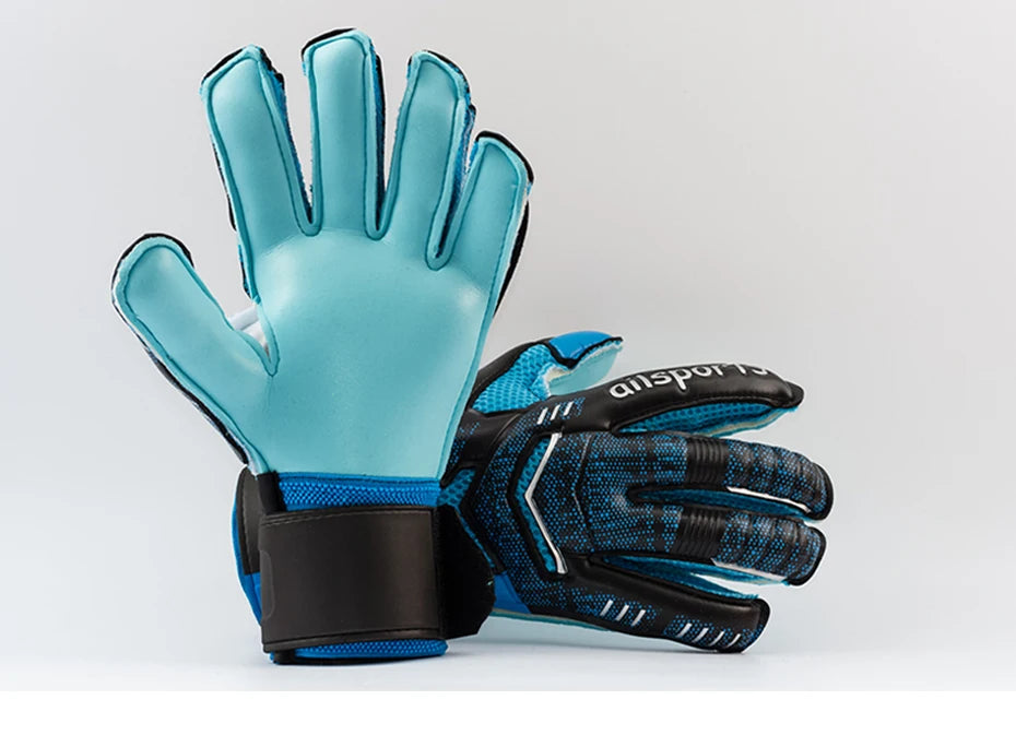 Men's Professional Football Goalkeeper Gloves Kids Latex Finger Protection Adults Soccer Sport Non-slip Goalie Gloves