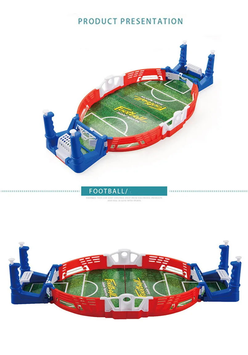 Mini Table Top Football Board Machine Soccer Toy Game Shooting Educational Outdoor Sport Kids Tables Play Ball Toys For Boys