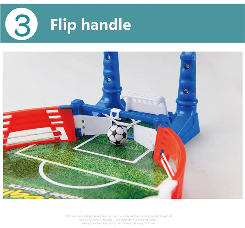 Mini Table Top Football Board Machine Soccer Toy Game Shooting Educational Outdoor Sport Kids Tables Play Ball Toys For Boys