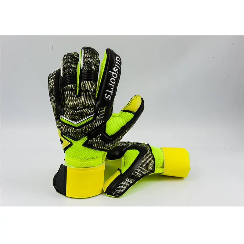 Men's Professional Football Goalkeeper Gloves Kids Latex Finger Protection Adults Soccer Sport Non-slip Goalie Gloves