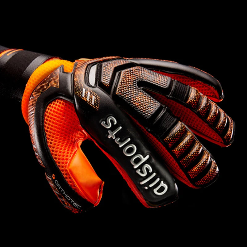 Men's Professional Football Goalkeeper Gloves Kids Latex Finger Protection Adults Soccer Sport Non-slip Goalie Gloves