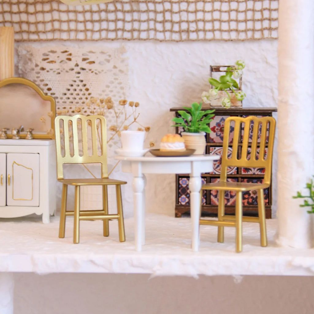 Miniature Simulation Furniture 1:12 Scale for Bathroom, Kitchen, and Bedroom, Suitable for Mini House Decorations
