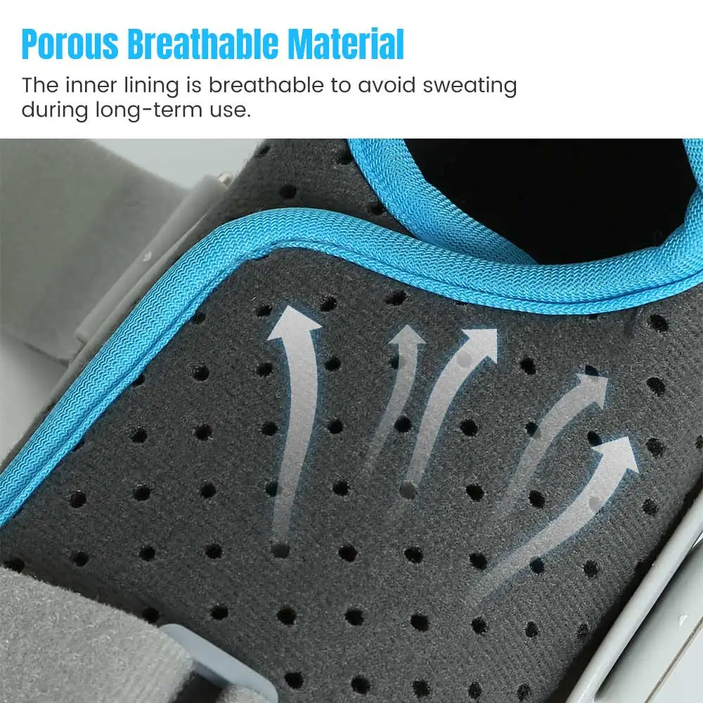 Ankle Stabilizer Injury Sprain Recovery Adjustable Ankle Fixation Brace Foot Drop Orthosis Postural Correct Rehabilitation Brace