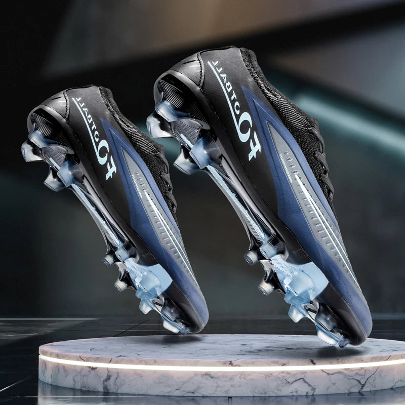 New Men Football Boots Ankle Professional Non-Slip TF/FG Soccer Shoes Boys Sneakers Match Comfortable Sports Shoes Unisex
