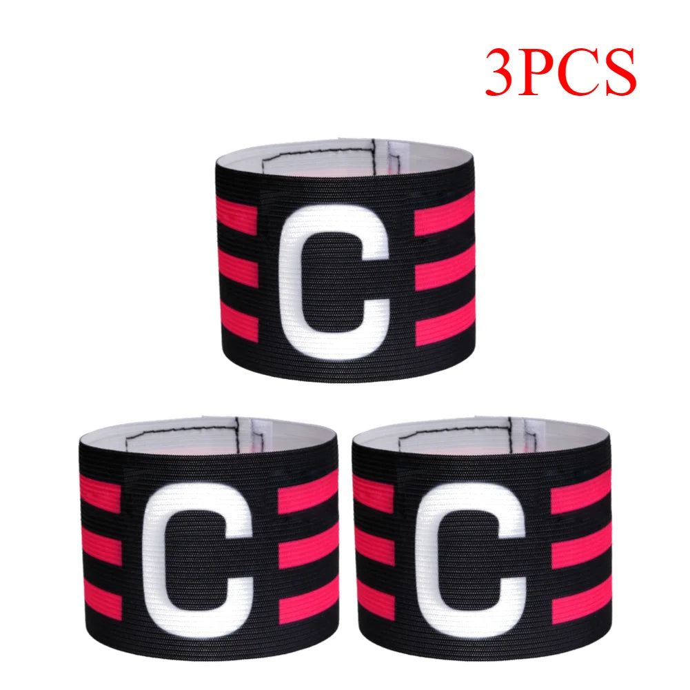 Kid Adults Football Captain Armband Adjustable Soccer Arm Band Team Competition Gifts Professional Training Football Armband