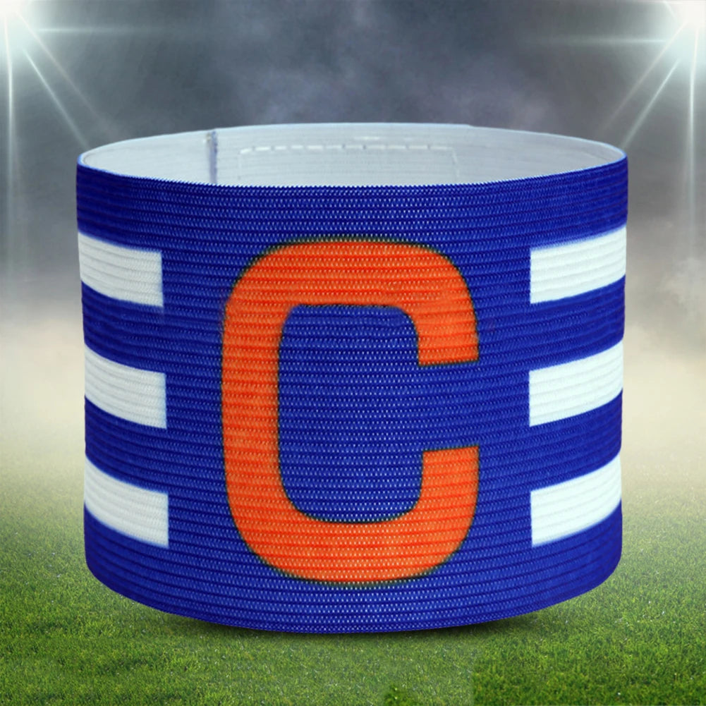 5/10pcs Kid Adults Football Captain Armband Soccer Arm Band Leader Competition Soccer Captain Group Armband Football Training