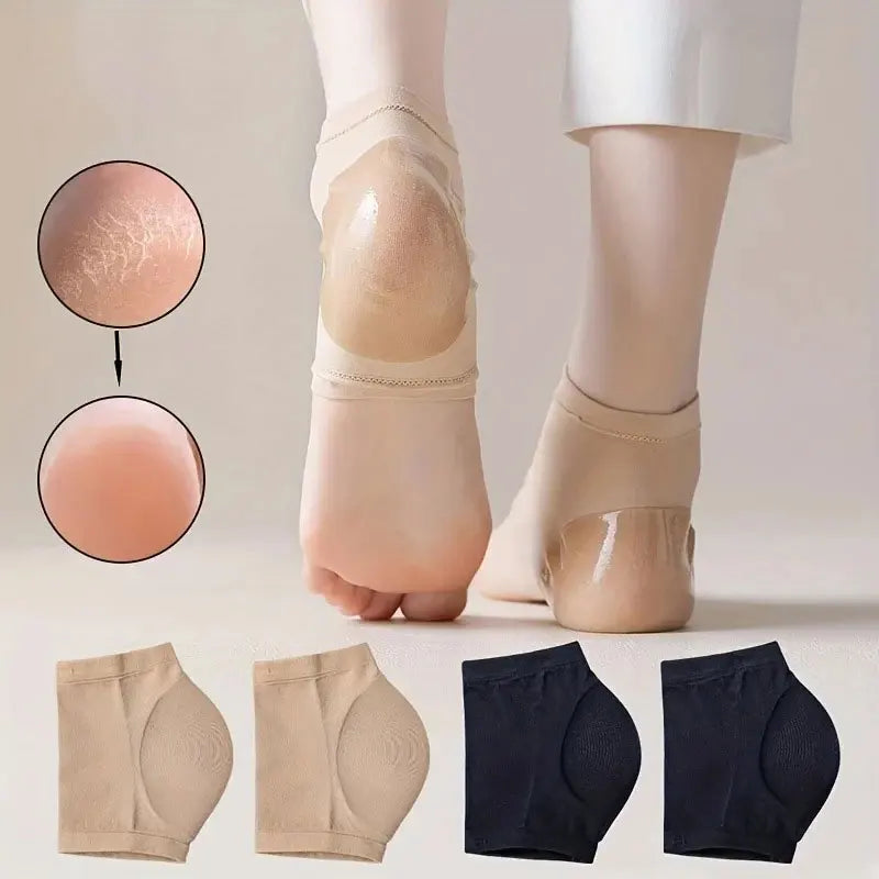 1pair upgraded high elasticity Silicone socks，Ankle protection socks，Ankle Support Brace, Best Ankle Compression Support Brace