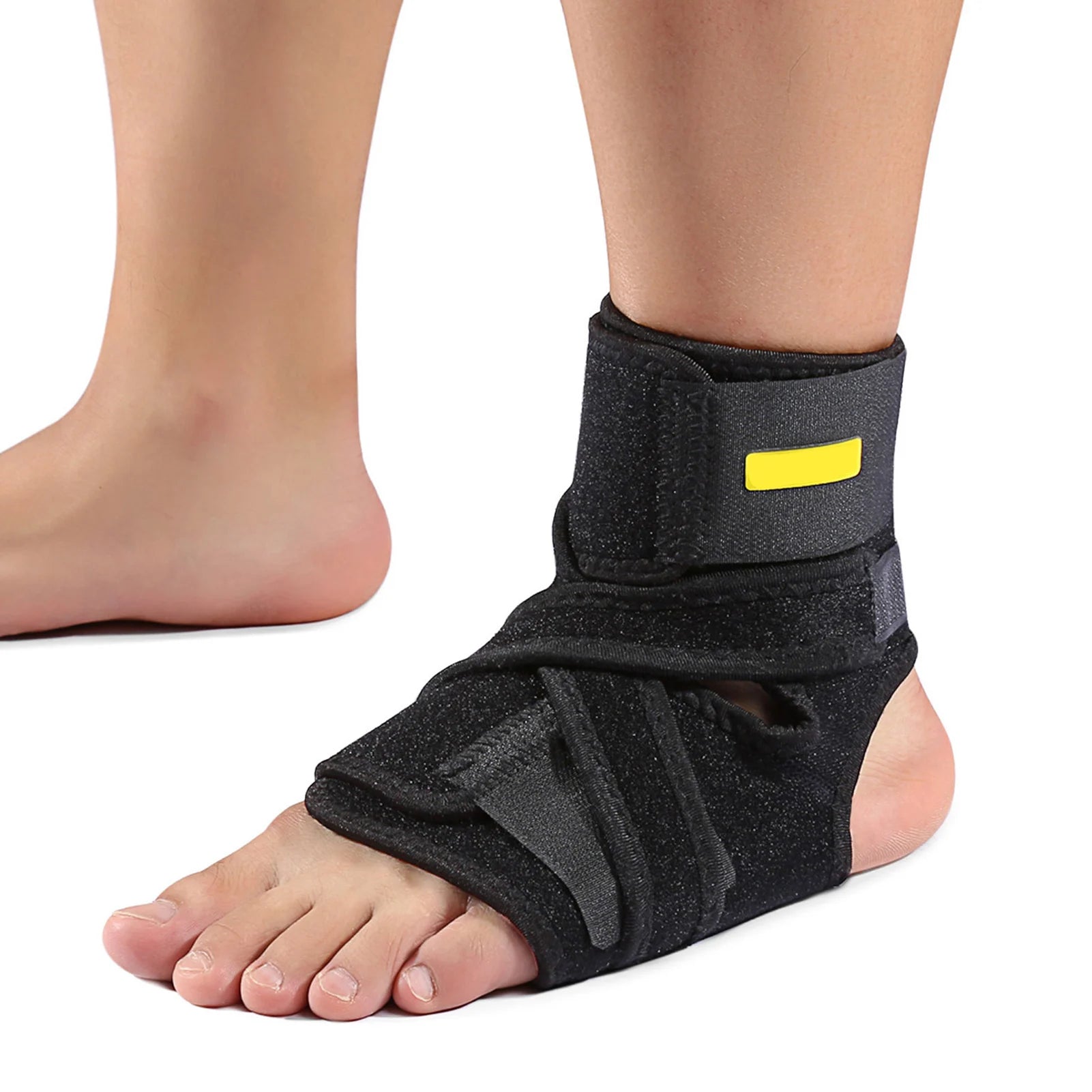 Foot Drop Ankle Brace Support Breathable Adjustable Compression Drop Foot Stabilizer Ankle Sleeve