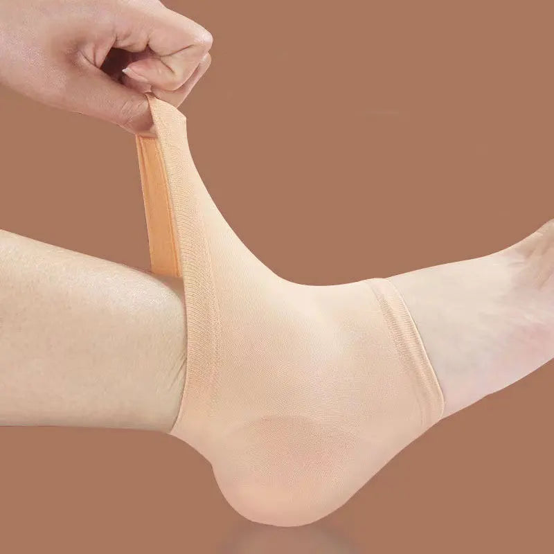 1pair upgraded high elasticity Silicone socks，Ankle protection socks，Ankle Support Brace, Best Ankle Compression Support Brace