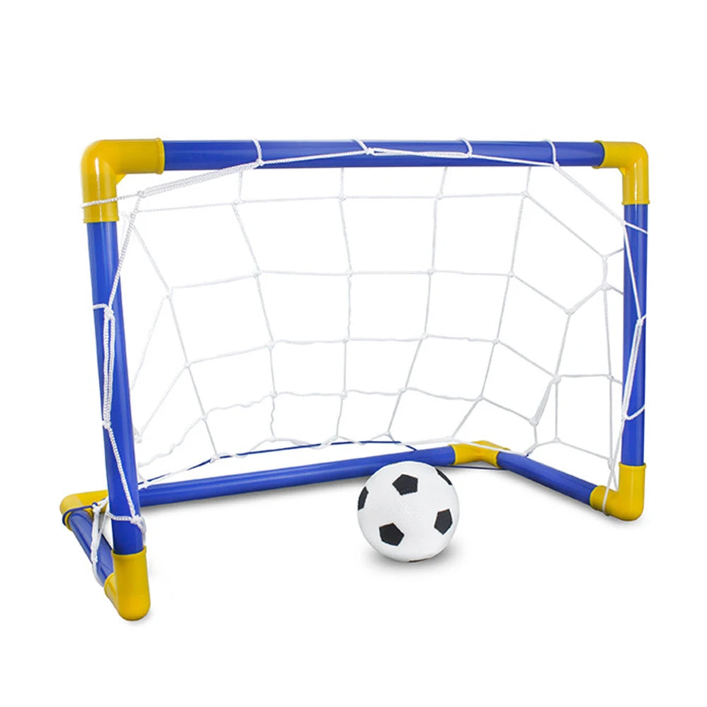 1pc Football Goal Post Frame Set Inflatable Football Lightweight Portable 447X250X323Mm Plastic Team Sports Soccer Accessories