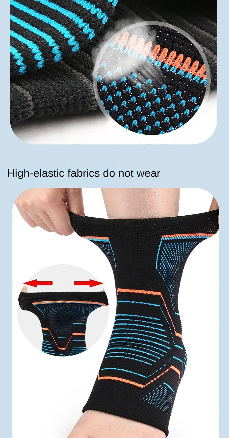 Arthritis Foot Sleeve Ankle Brace for Sprained Ankle Compression Sleeve - Plantar Fasciitis Relief Brace,Stabilizing Ankle Wrap