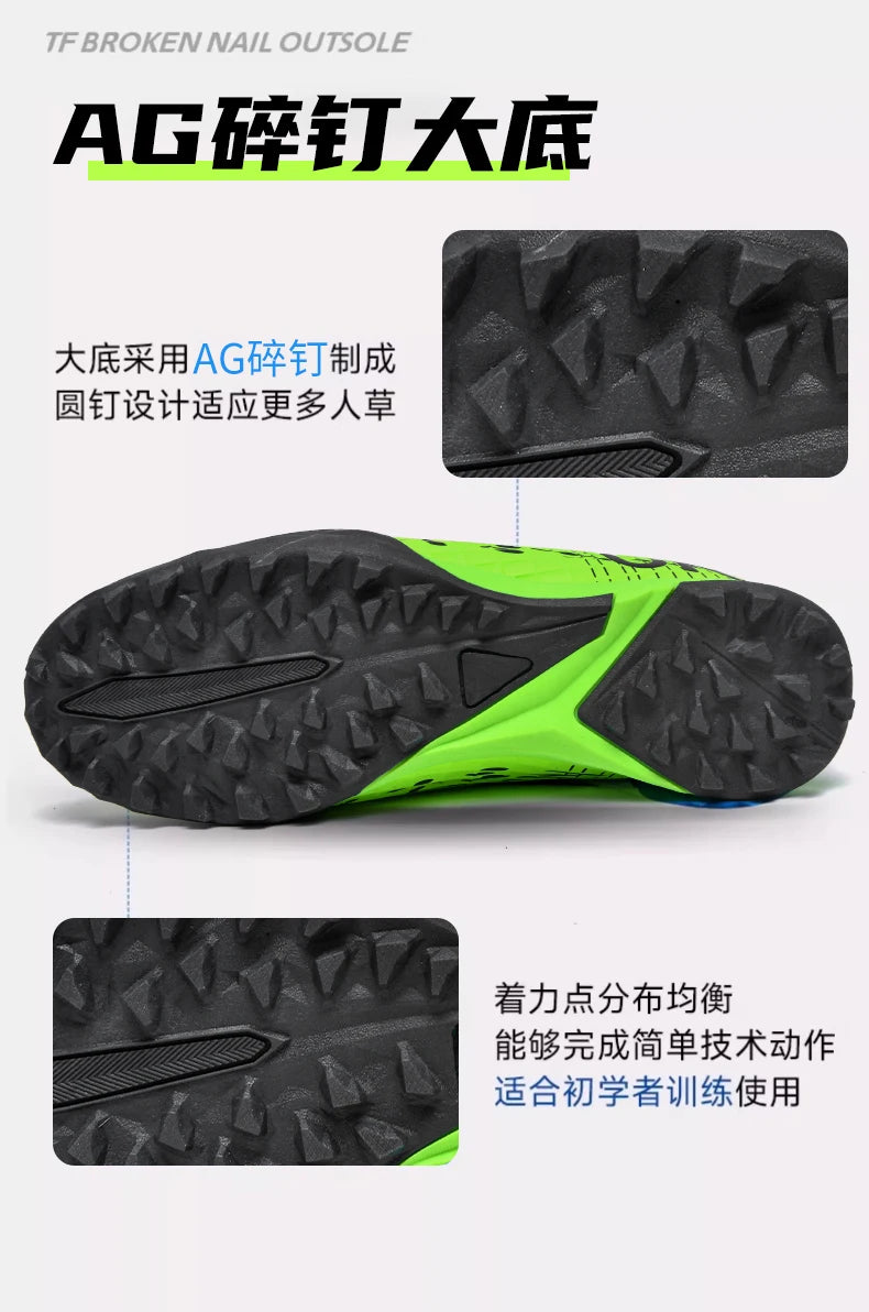 Professional Football Boots Men Soccer Shoes Adult Society Football Cleats Ultralight Training Soccer Sneaker Outdoor Sports