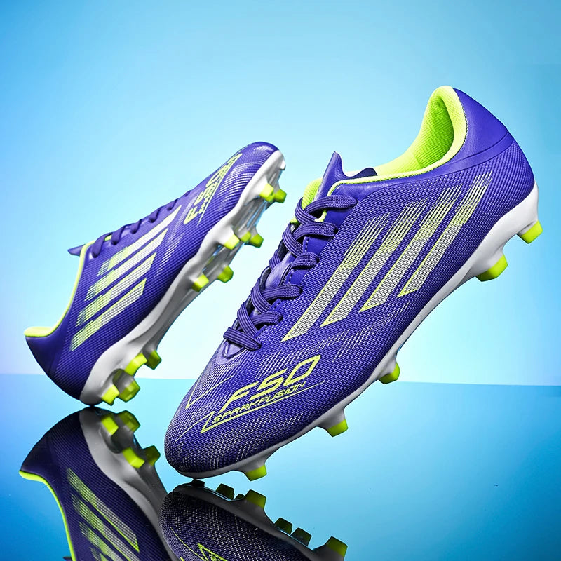New Men Football Boots Soccer Shoes Boys Sneakers Match Ankle Non-Slip TF/FG Professional Comfortable Sports Shoes Unisex
