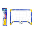 1pc Football Goal Post Frame Set Inflatable Football Lightweight Portable 447X250X323Mm Plastic Team Sports Soccer Accessories
