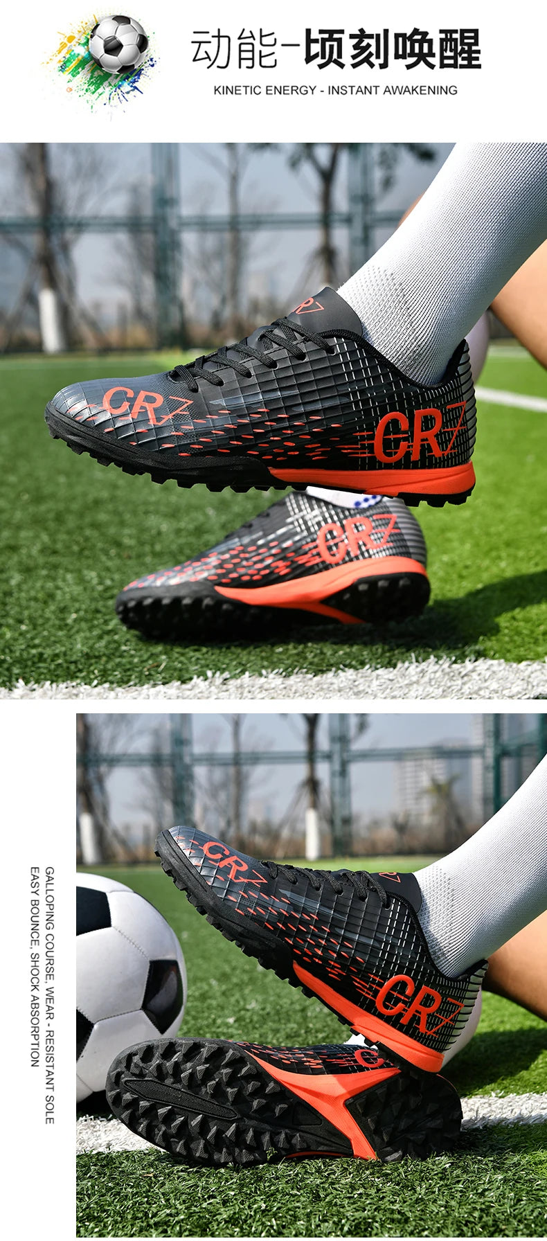 Professional Football Boots Men Soccer Shoes Adult Society Football Cleats Ultralight Training Soccer Sneaker Outdoor Sports