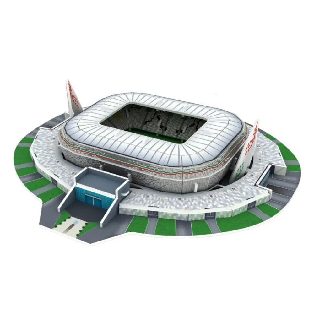 DIY Miniature Football Stadiums Large Model Paper 3D Soccer Stadium Puzzle Assemble Prince Park Stadium Birthday Gifts