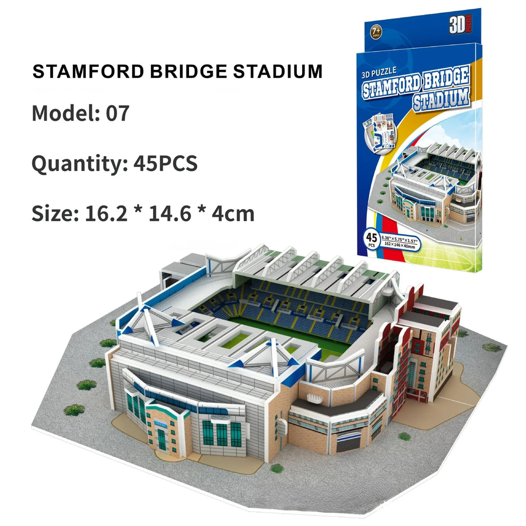 3D paper stadium puzzle model for passionate  football fans to fight with your home team