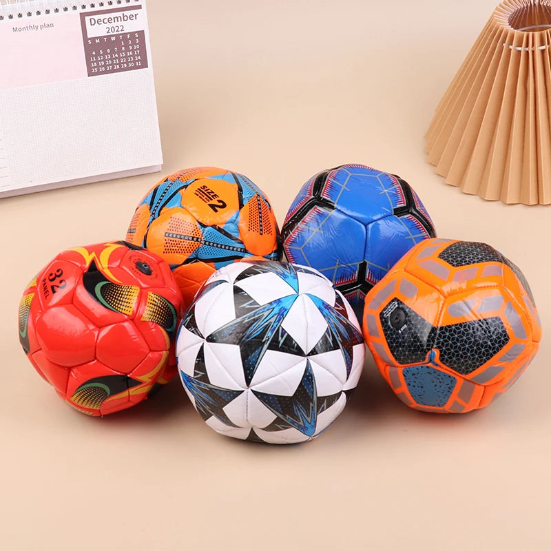 15CM Mini Football Inflatable Soccer Balls Size 2 Kids Toys Replacements Football Summer Beach Party Toys Small Soccer Balls