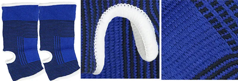 1 Pair Super Soft Ankle Support Protection Gym Running Protection Foot Bandage Elastic Ankle Brace Guard Sport Fitness Support