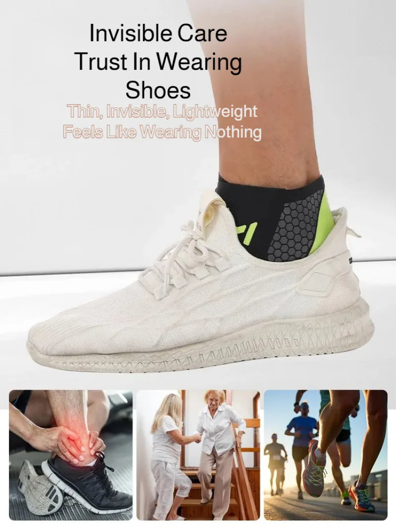 Ankle Brace for Men &amp; Women Football Running Anti-Sprain Compression Support Sports Ankle Guard Protector Warm