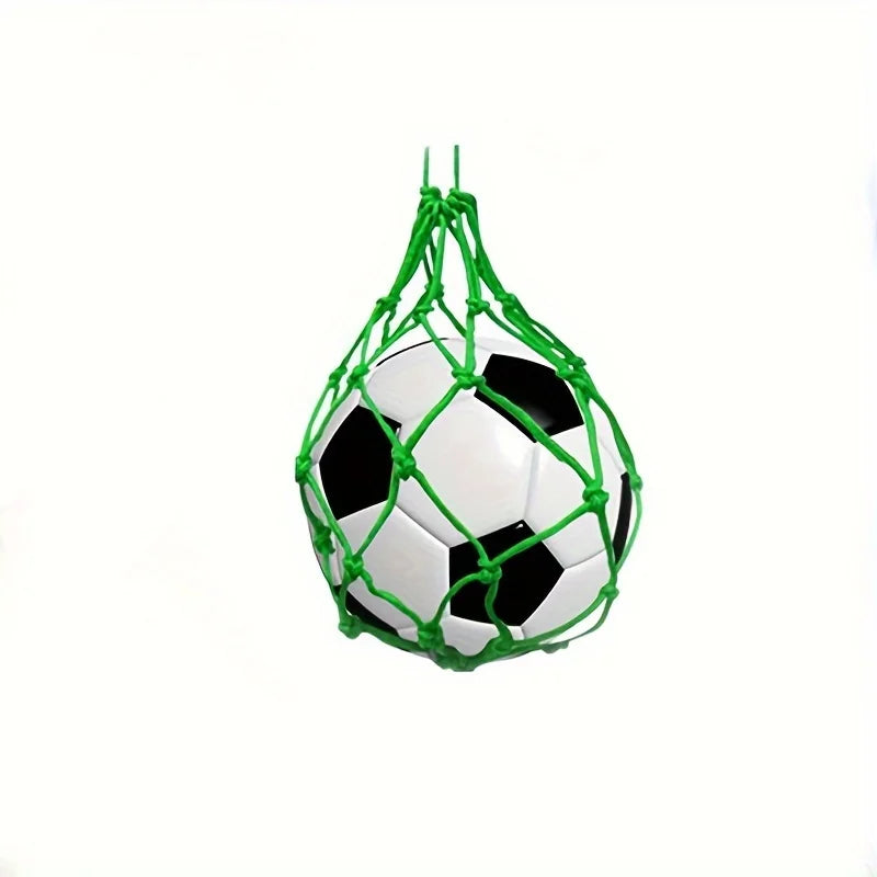1pc football kicking trainer net bag portable durable nylon soccer net pocket without ball
