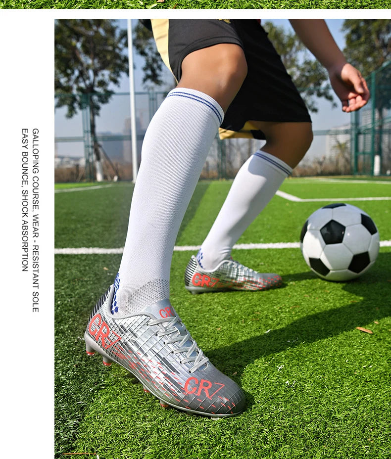 Professional Football Boots Men Soccer Shoes Adult Society Football Cleats Ultralight Training Soccer Sneaker Outdoor Sports