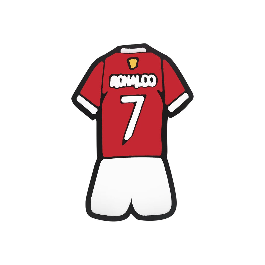 18pcs/set Soccer star Critiano Ronaldo Series for Cartoon Shoe Charms Decoration Accessories for Classic Clog Kids Gifts