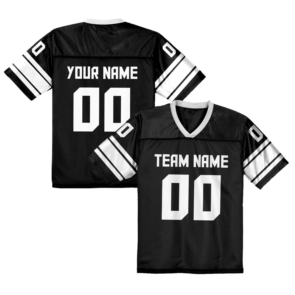 Custom American Football Shirt Pink Personalized Printed Football Jersey with Team Name Number Fans Gift for Men Women Youth