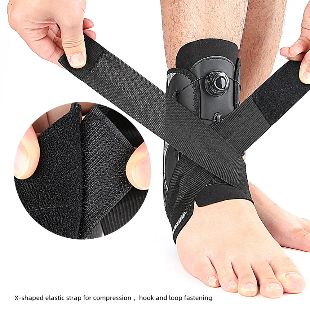 1pc Ankle Brace for Women Men, Ankle Support Brace for Injury Recovery, Sprain, Achilles, Ankle Stabilizer for Running, Hiking