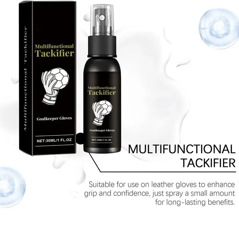 30ml Grip Spray for Football Gloves Safe Goalkeeper Gloves Spray Gloves Wash & Prepare Effective Protective Glove Grip Sprays