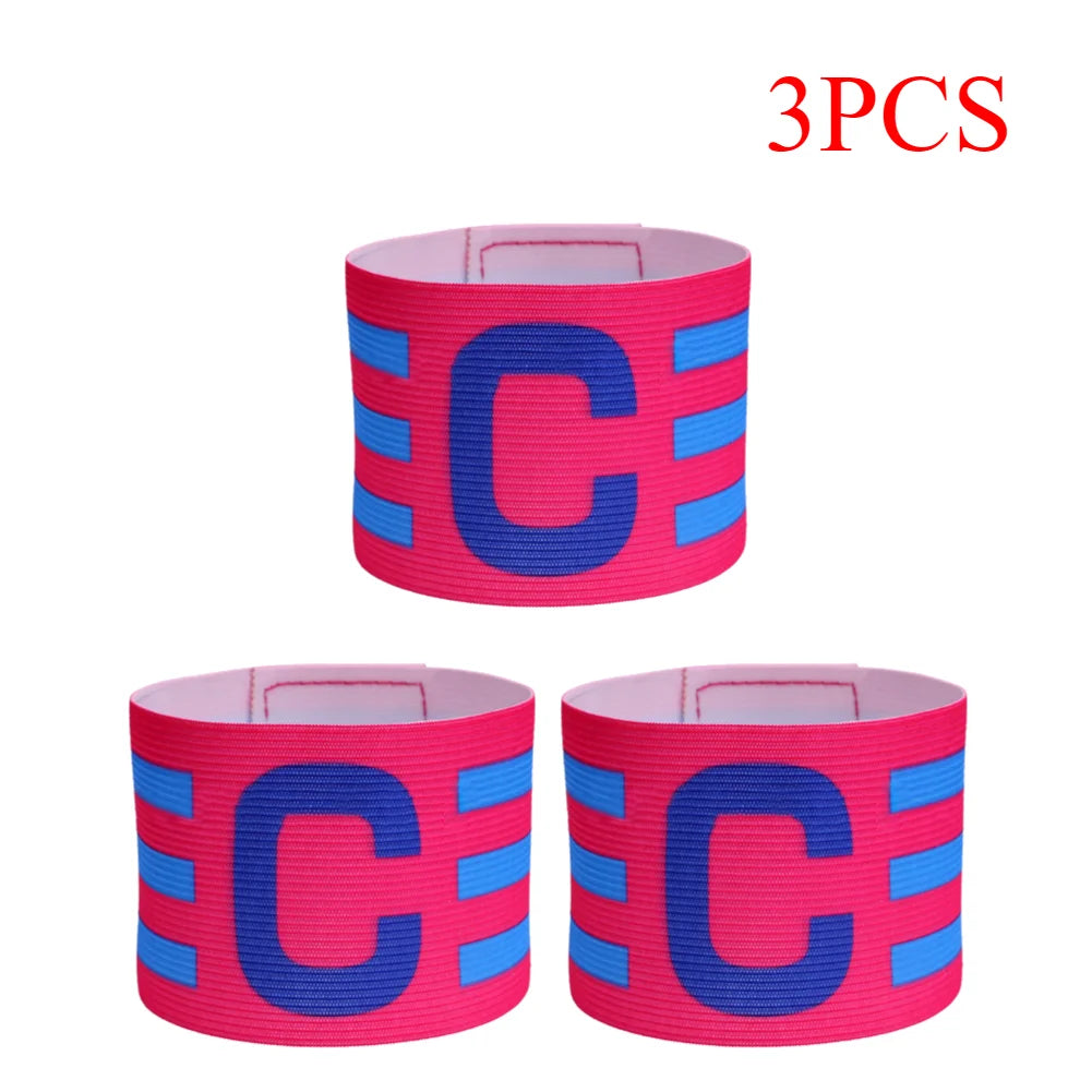 Kid Adults Football Captain Armband Adjustable Soccer Arm Band Team Competition Gifts Professional Training Football Armband
