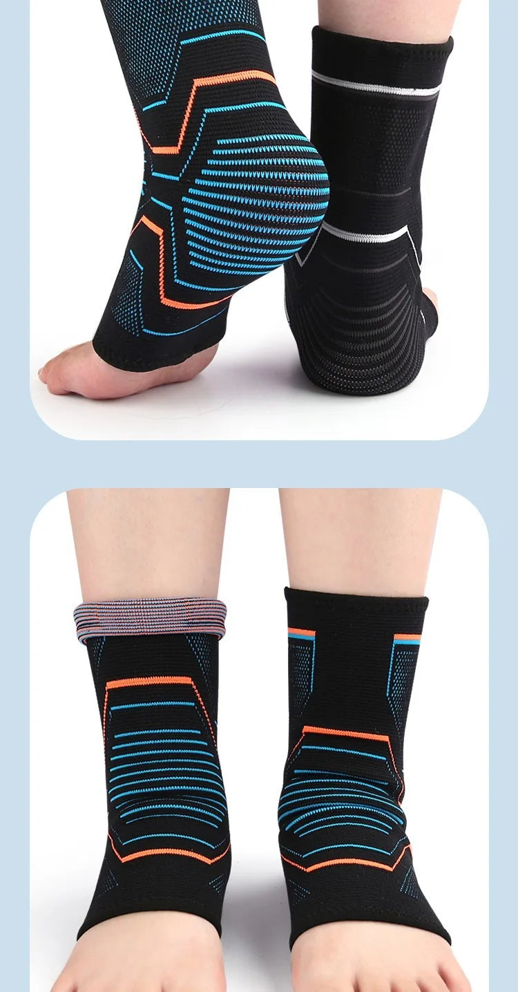 Arthritis Foot Sleeve Ankle Brace for Sprained Ankle Compression Sleeve - Plantar Fasciitis Relief Brace,Stabilizing Ankle Wrap