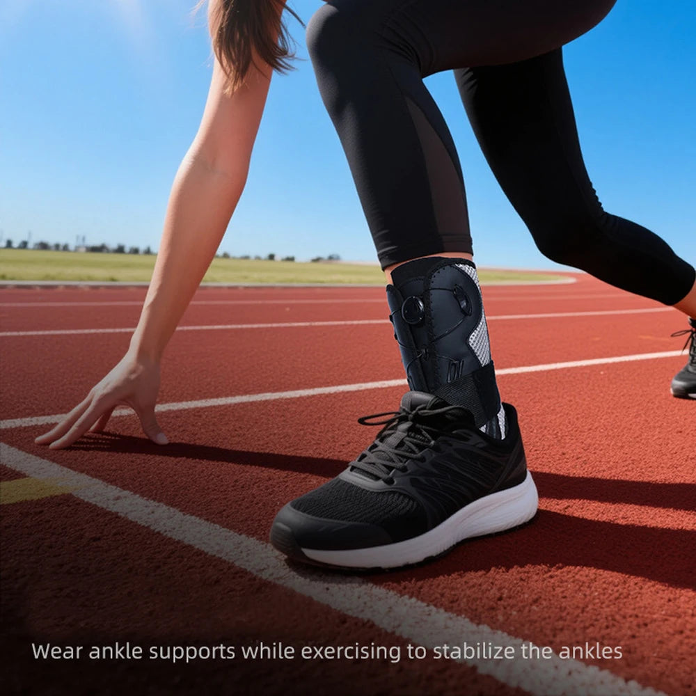 1pc Ankle Brace for Women Men, Ankle Support Brace for Injury Recovery, Sprain, Achilles, Ankle Stabilizer for Running, Hiking