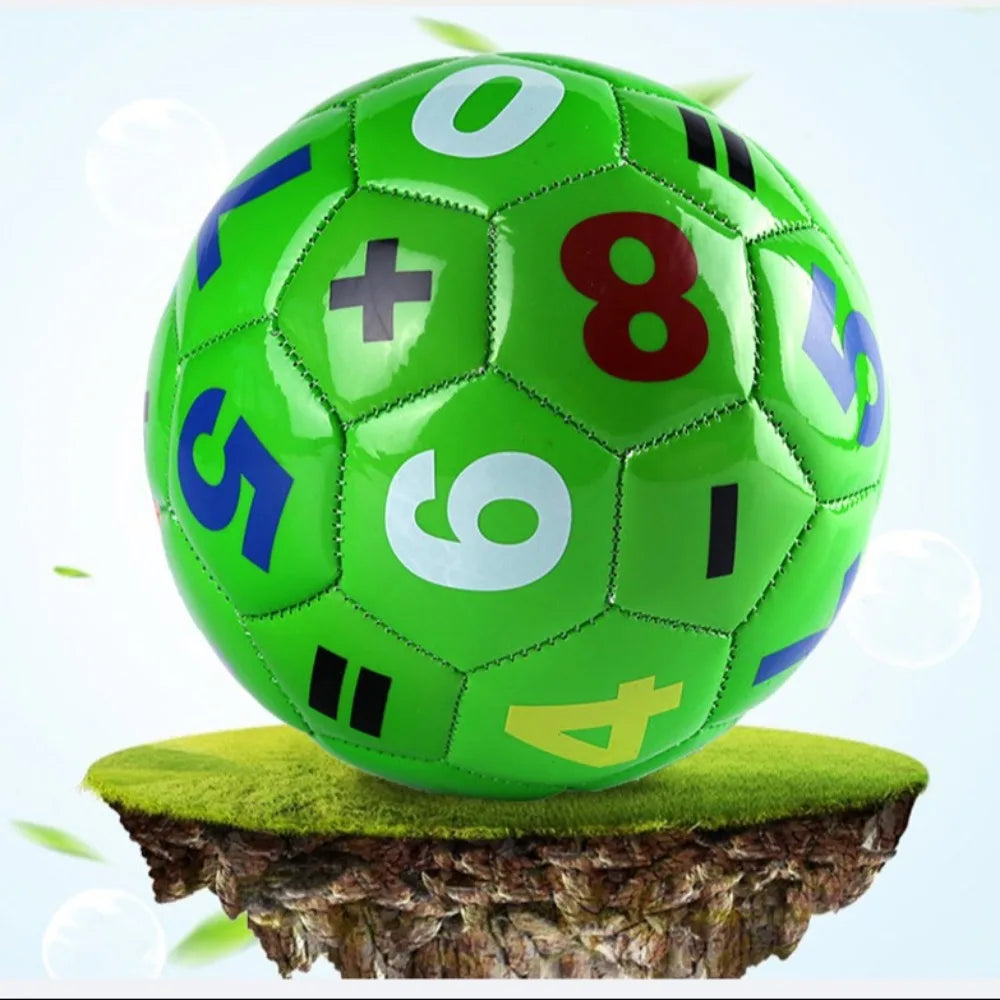 Lightweight 15cm Mini Football Preschool Kids Soccer Number Letter Boy Gift Training Ball Kindergarten