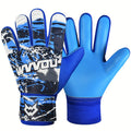Goal keeper gloves without finger protection, goalkeeper gloves with colorful style, football gloves with strong grip and no sli