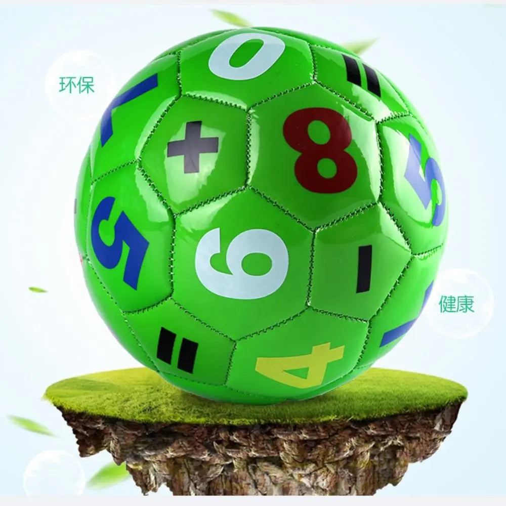 Lightweight 15cm Mini Football Kids Small Children's Toy Football Preschool Number Letter Ball Primary School
