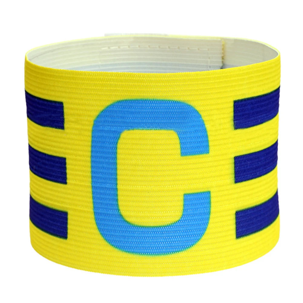 5/10pcs Kid Adults Football Captain Armband Soccer Arm Band Leader Competition Soccer Captain Group Armband Football Training