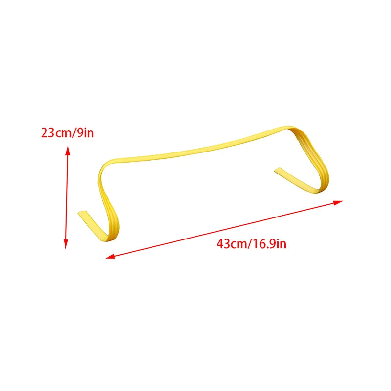 1pc Football Mini Hurdles Portable Speed Training Football Equipment Detachable Agility Hurdles Ladder Sports Safety Equipment