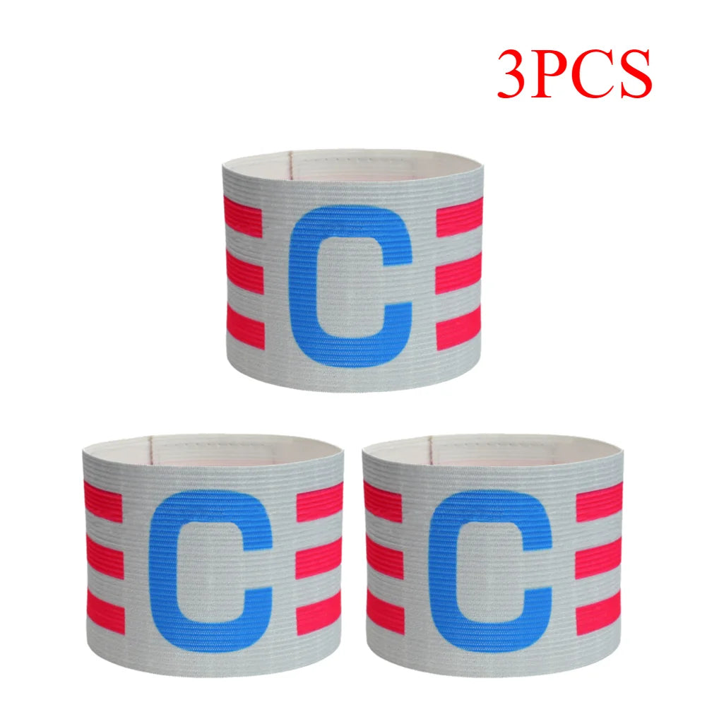 Kid Adults Football Captain Armband Adjustable Soccer Arm Band Team Competition Gifts Professional Training Football Armband