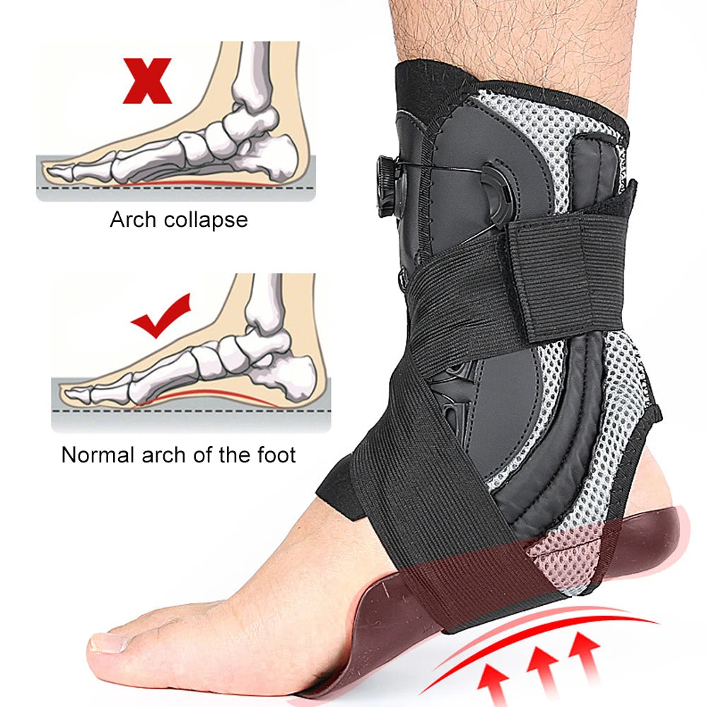 1PCS Ankle Brace For Sprained Ankle, Slim Fit. Unique Multi-Function Stabilizer- Ankle Support for Women Men, Easy to use