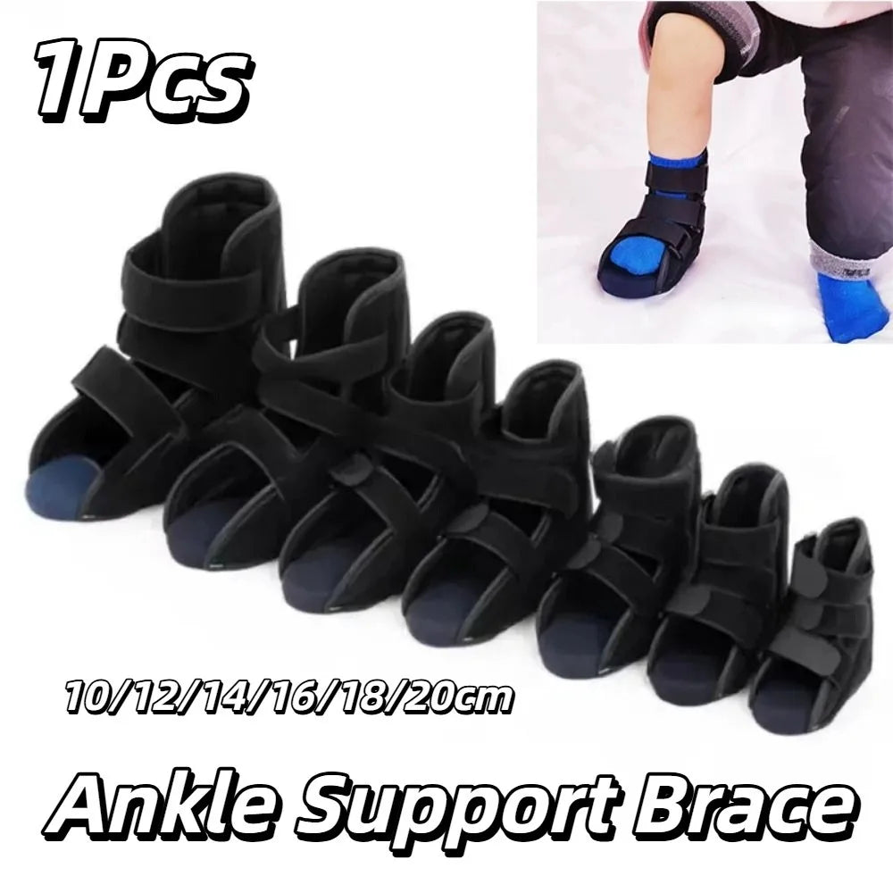 Adjustable Design Ankle Support Brace Adjustable Straps Anti-rotation Ankle Foot Orthosis Fixed Joint Night Splint