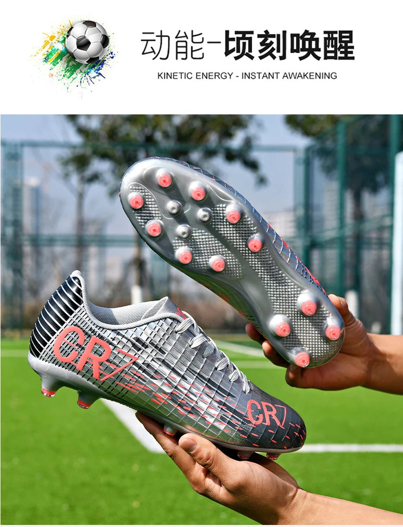 Professional Football Boots Men Soccer Shoes Adult Society Football Cleats Ultralight Training Soccer Sneaker Outdoor Sports