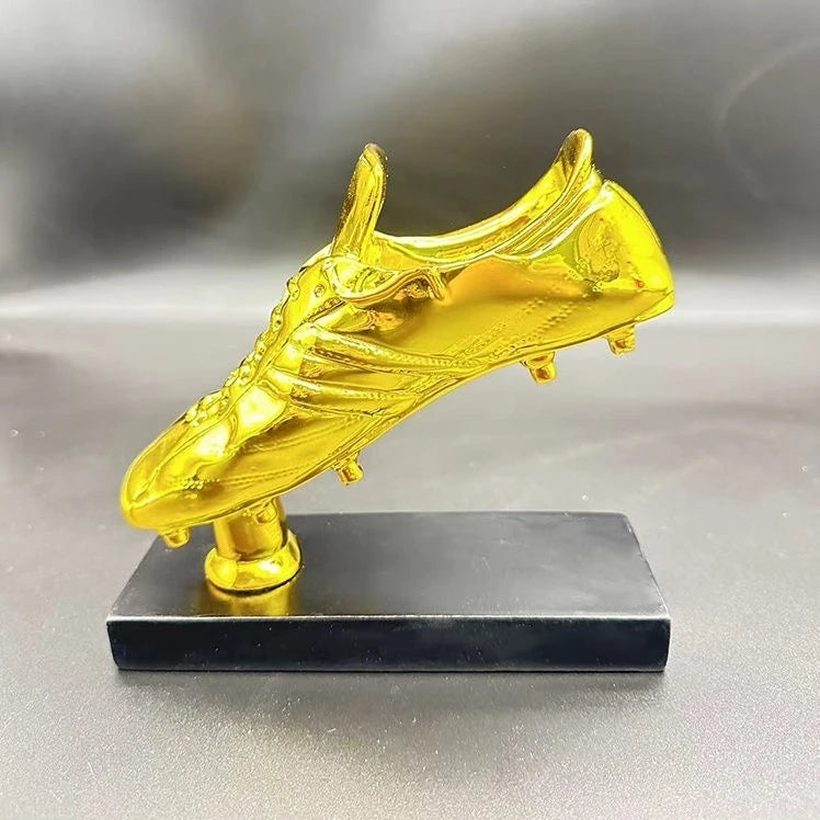 Customization Football Golden Boot Trophy Award Shoes Replica The Best Player Trophy Cup Soccer Fans Souvenir Collectibles