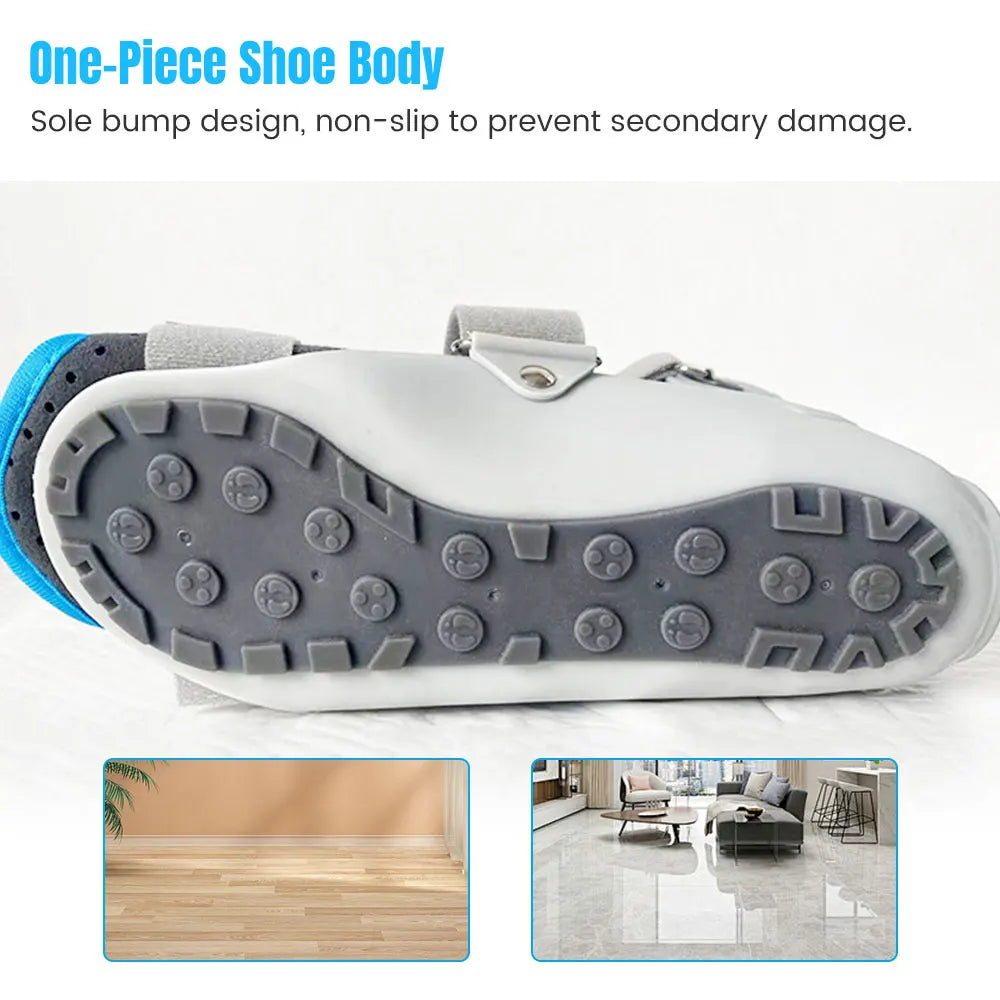 Ankle Stabilizer Injury Sprain Recovery Adjustable Ankle Fixation Brace Foot Drop Orthosis Postural Correct Rehabilitation Brace