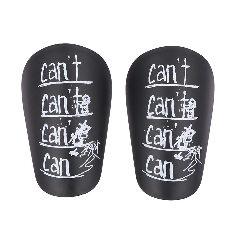 1Pair Mini Football Shin Pad Wear-resistant Shock Absorbing Leg Protector Lightweight Portable Soccer Training Shank Board