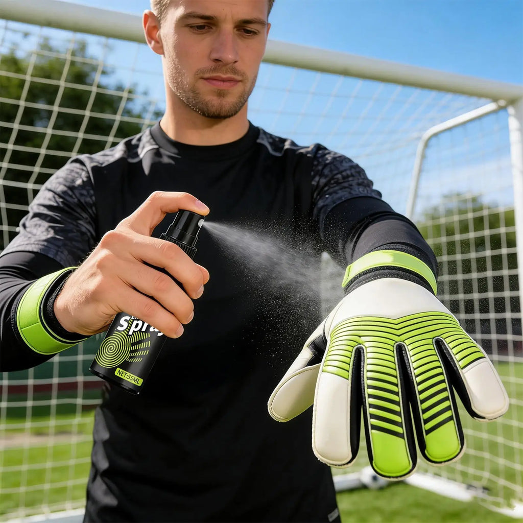 Goalie Glove Glue 55ml Anti-Slip Grip Enhancer Glue Grip Spray for Football Gloves for Soccer Volleyball Baseball Boxing Golf