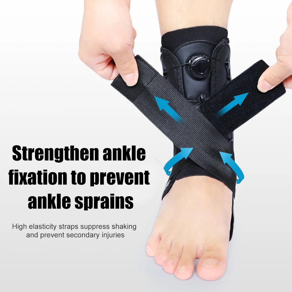 1pc Ankle Brace for Women Men, Ankle Support Brace for Injury Recovery, Sprain, Achilles, Ankle Stabilizer for Running, Hiking