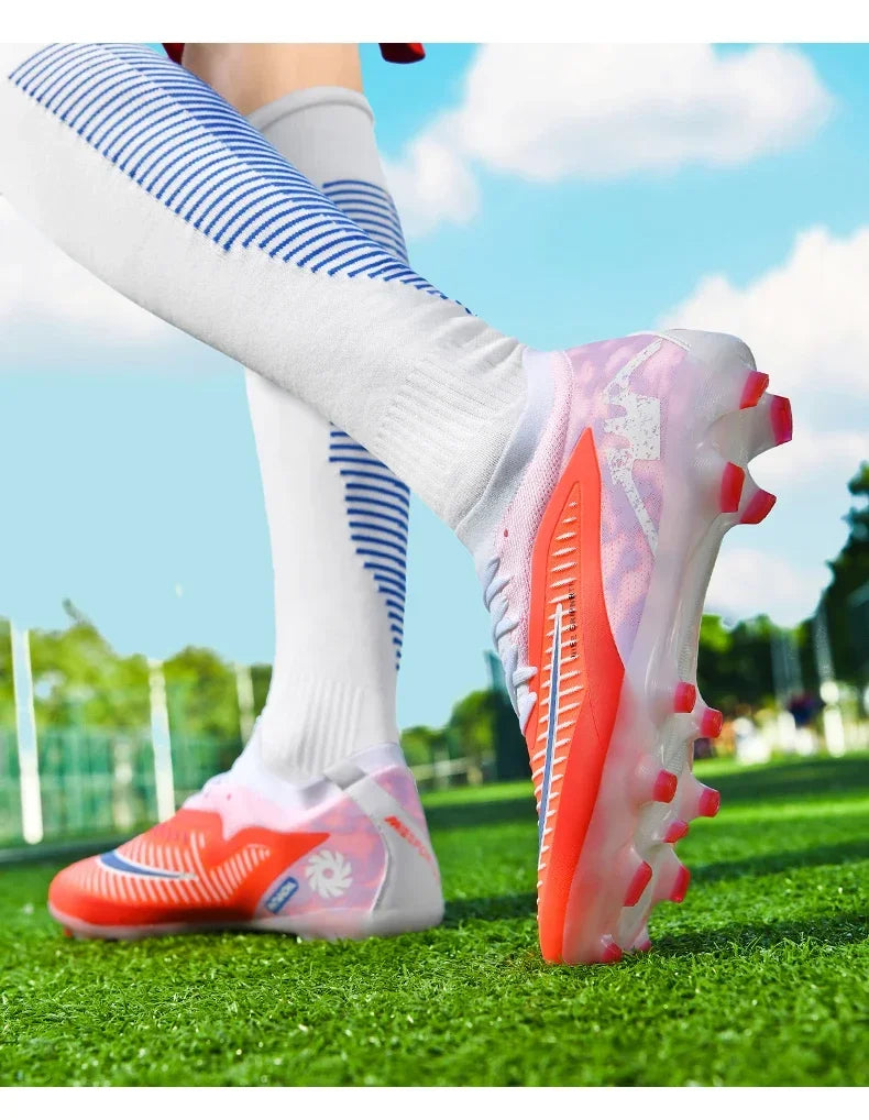 New Men Football Boots Breathable Unisex Ultralight Wholesale Professional Indoor Training Soccer Shoes Futsal Drop Shipping