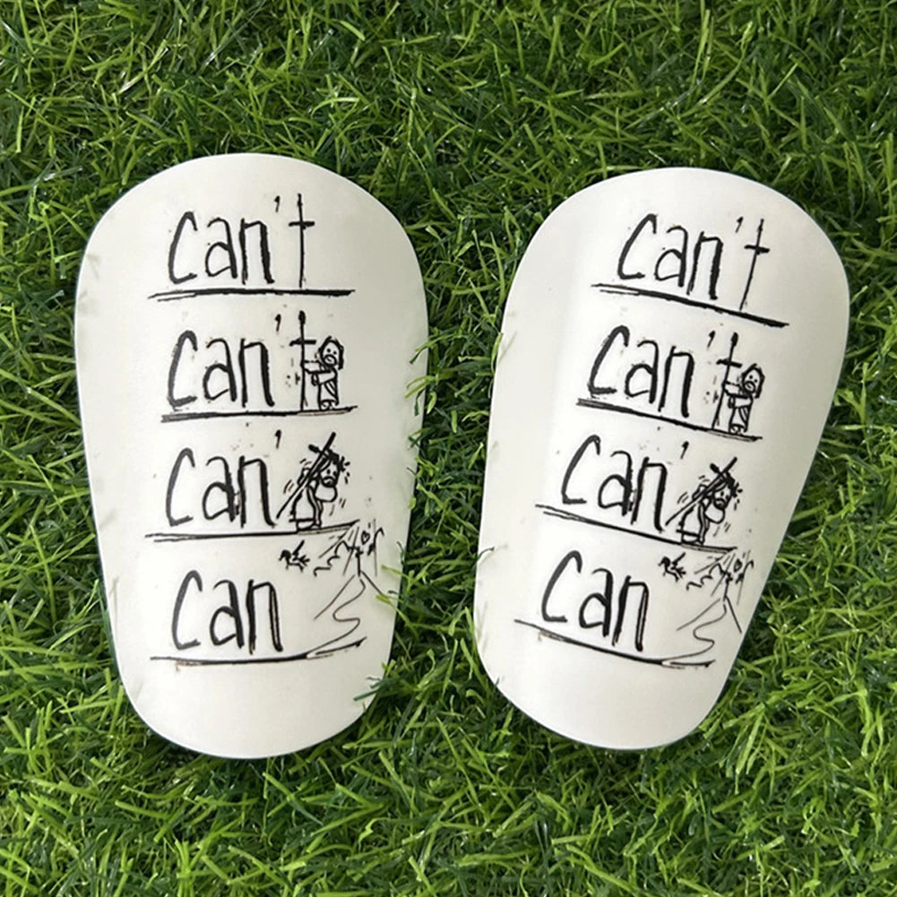 Small Mini Soccer Shin Pads Wear-resistant Shock Absorbing Soccer Leg Protector Anti Slip Secure Football Training Shin Guards